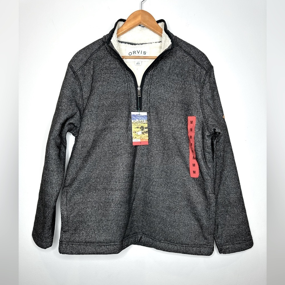 Orvis Men's 1/4 Zip Pullover Sweater